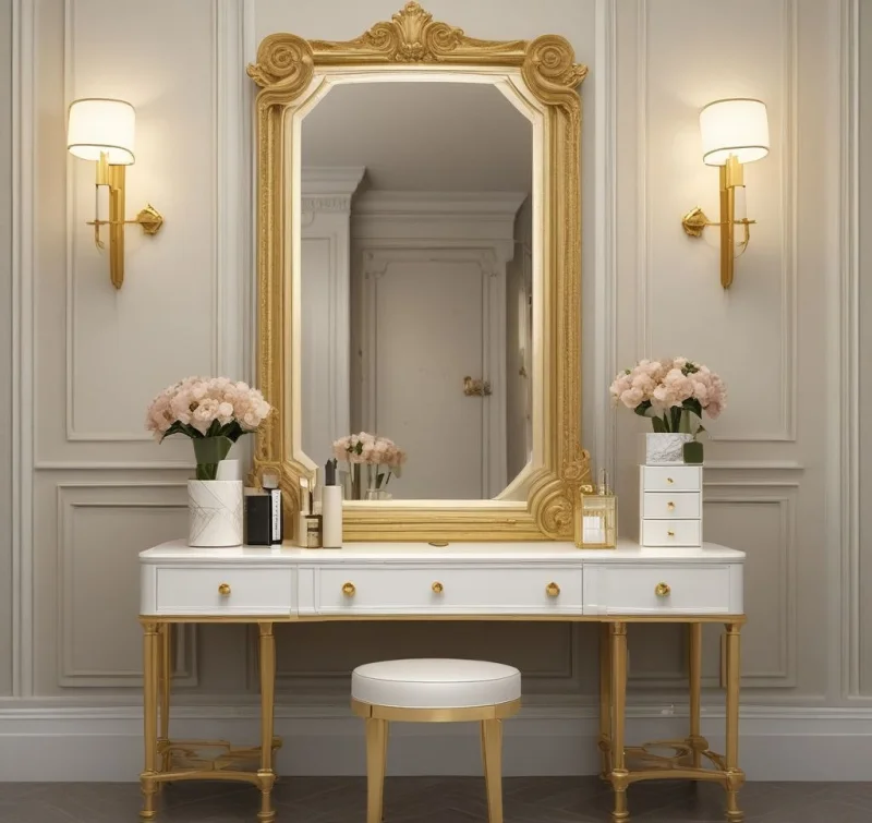 Golden Accent Luxury Dressing Station
