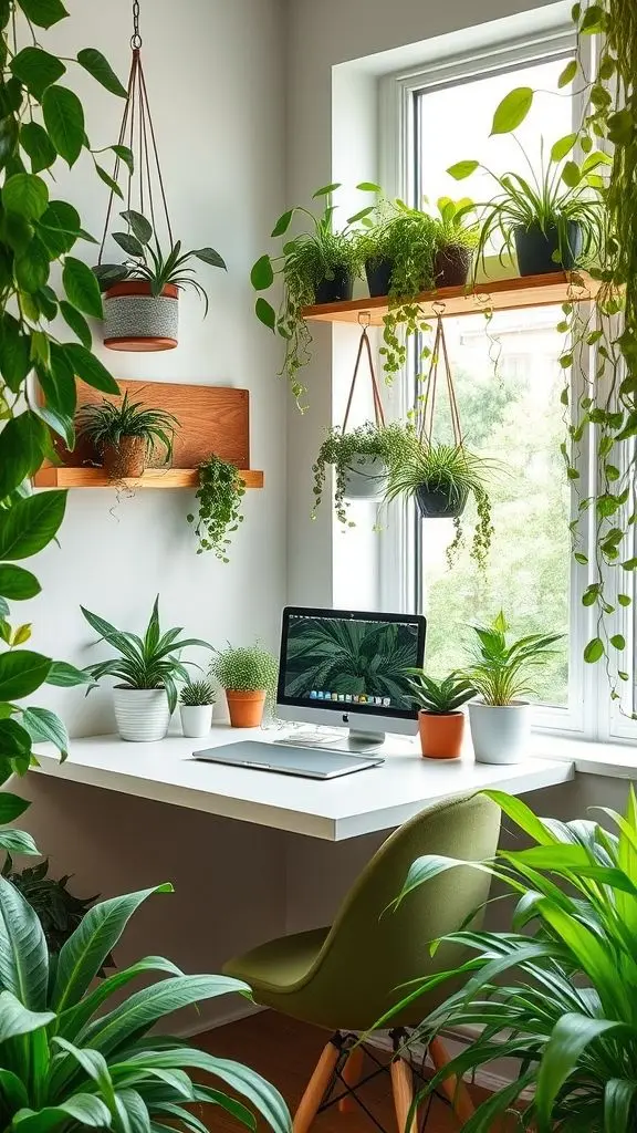 Greenery-Filled Office Space
