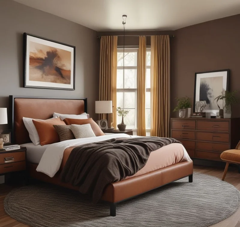 Ground Your Space with Rich Earth Tones
