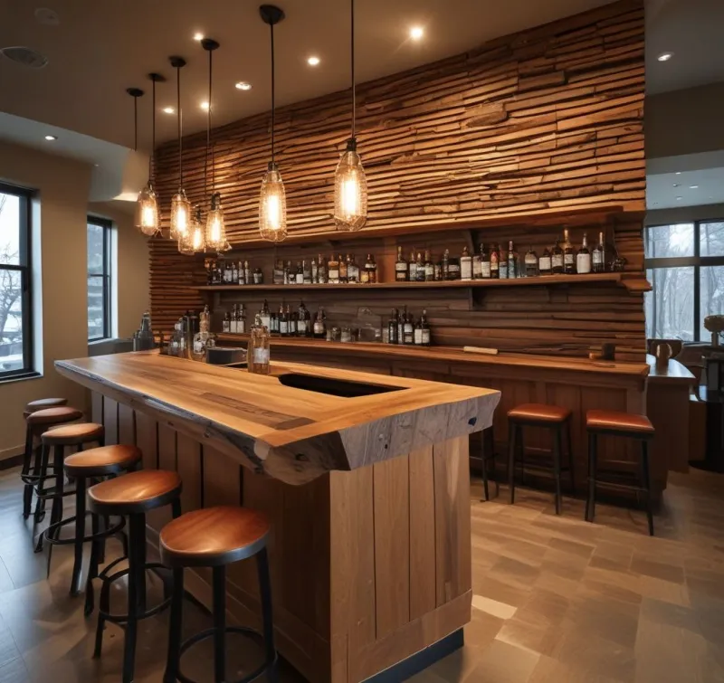 Incorporate Natural Wood Elements for Warmth
