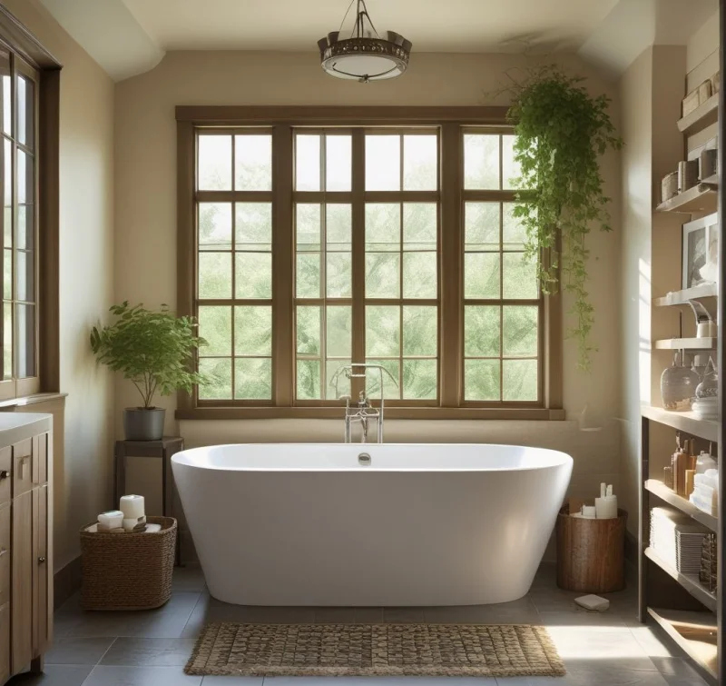 Install a Deep Soaking Tub for Ultimate Relaxation
