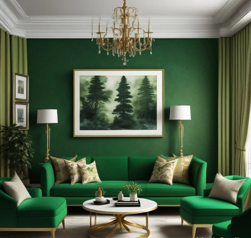 Beautiful Green Wallpaper Ideas That Will Transform Your Home