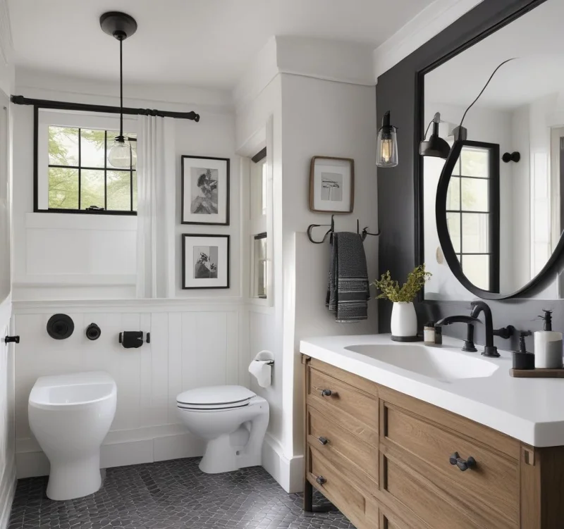 Make a Statement with Dramatic Dark Hardware
