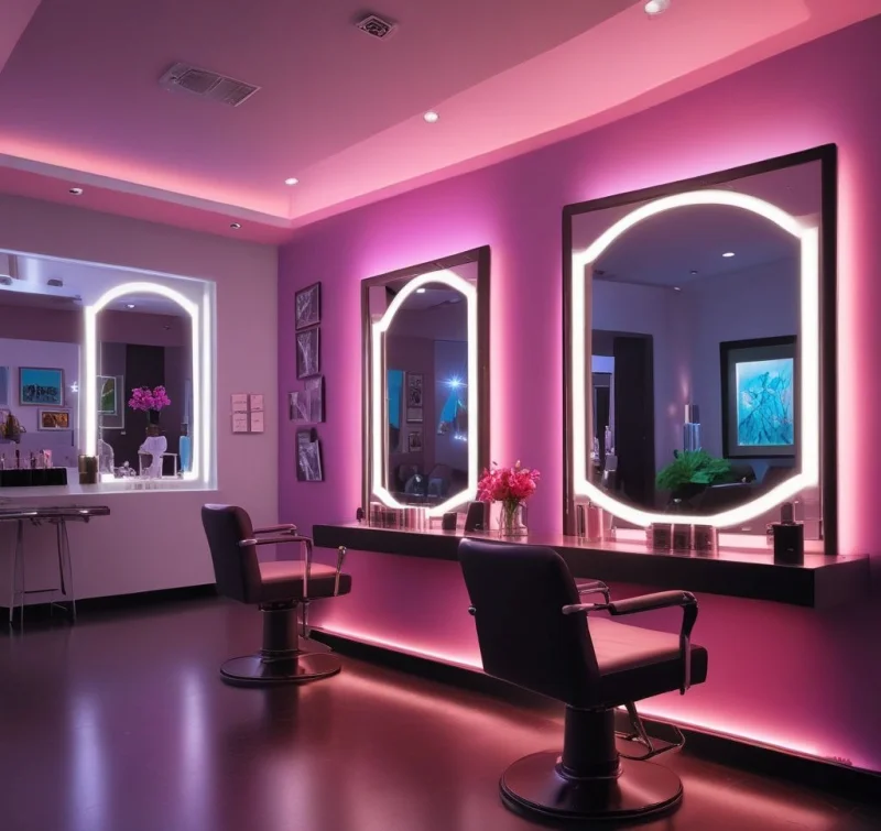 Make a Statement with Sophisticated Neon Glamour