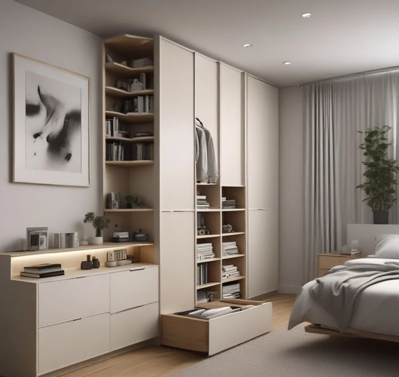Maximize Space with Smart Built-In Storage
