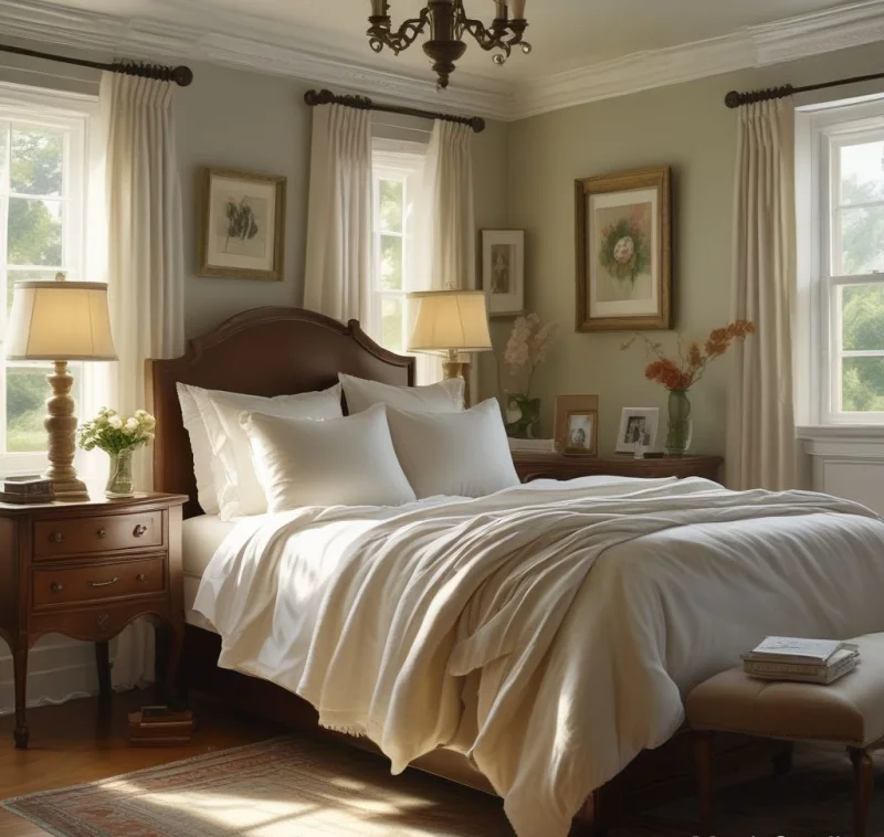 Maximizing Natural Radiance for a Peaceful Vintage Sanctuary
