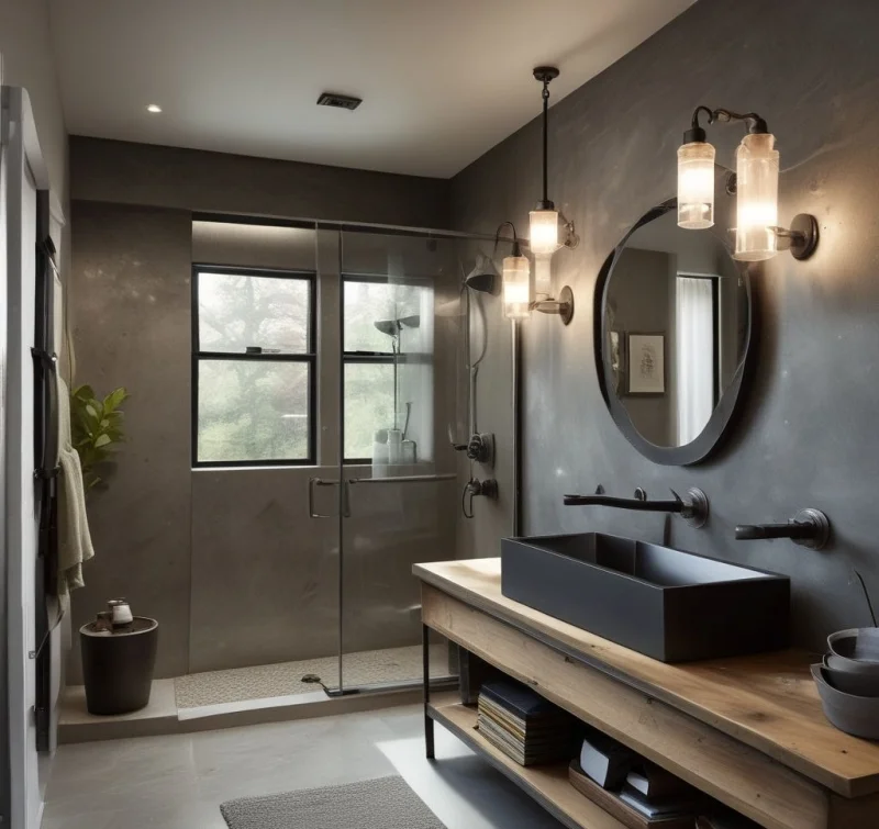 Metal Accents and Raw Materials for Urban Appeal
