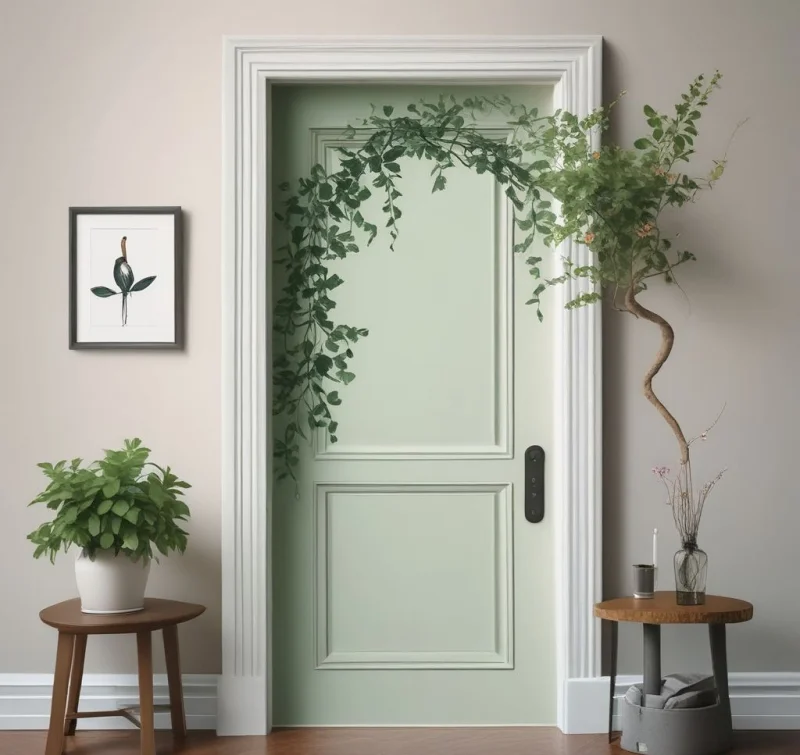 Minimalist Botanical Beauty Simple Line Art for Serene Spaces