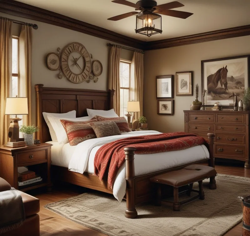 Mix Modern Comfort with Traditional Western Style
