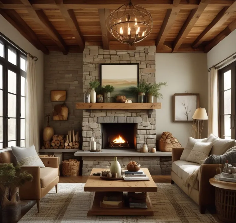 Natural Warmth With Organic Materials