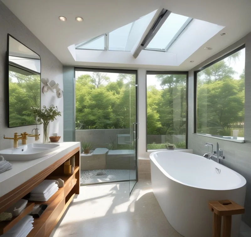Overhead Windows for Natural Illumination
