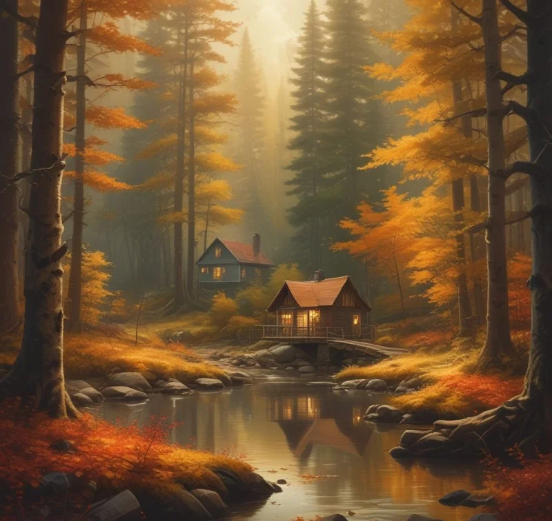 Peaceful Forest Scenes for Relaxation

