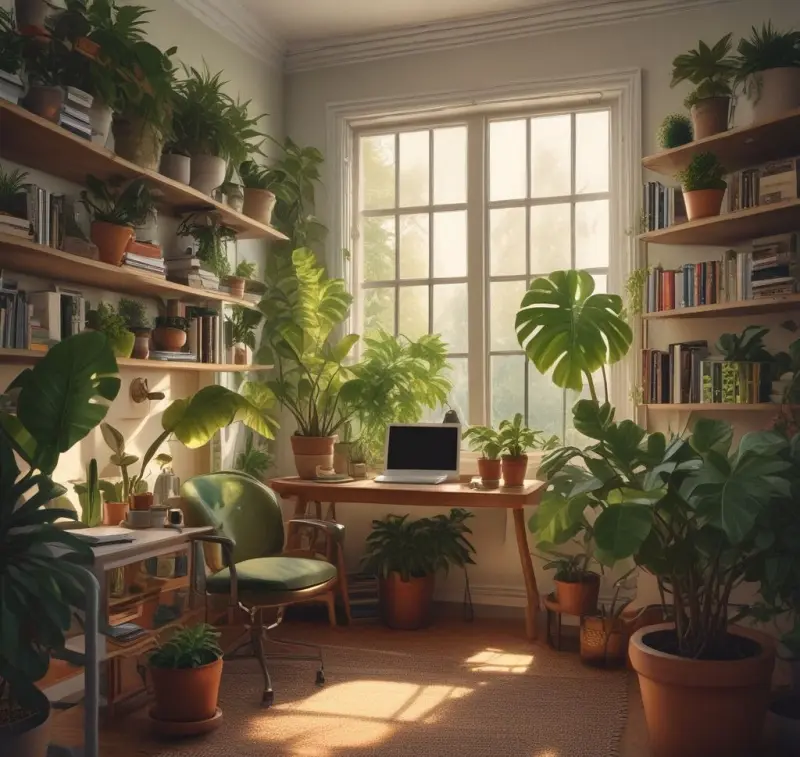 Plants and Warm Light The Perfect Partnership
