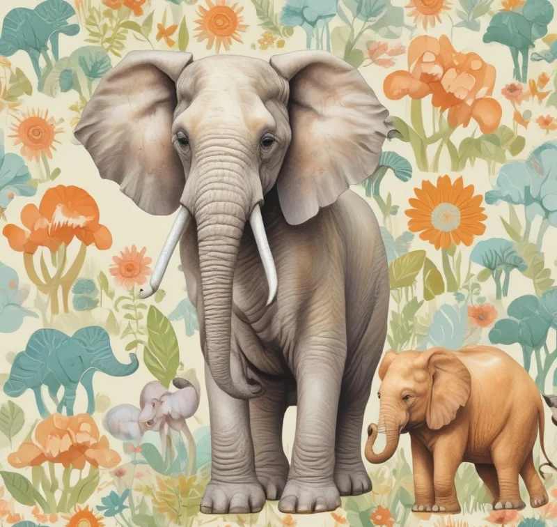 Playful Animal Characters for a Cheerful Nursery
