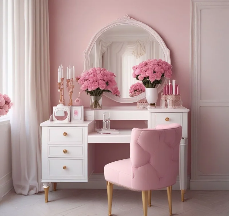 Pretty Pink Glamorous Setup