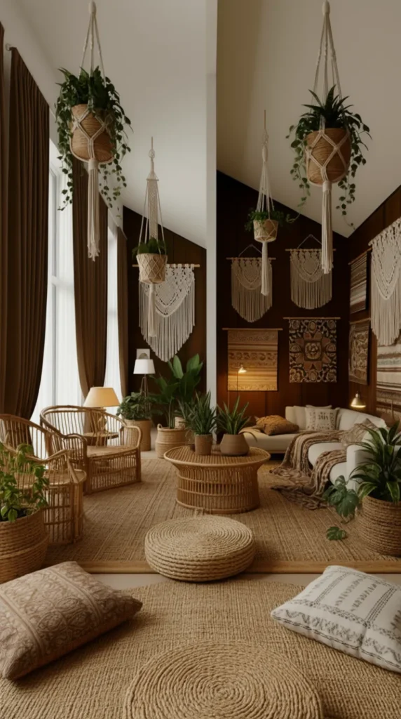 Relaxed Bohemian Style With Natural Elements