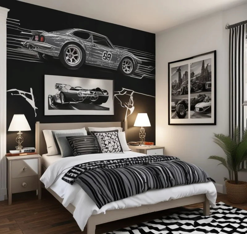 Rev Up Style with Racing-Inspired Elements
