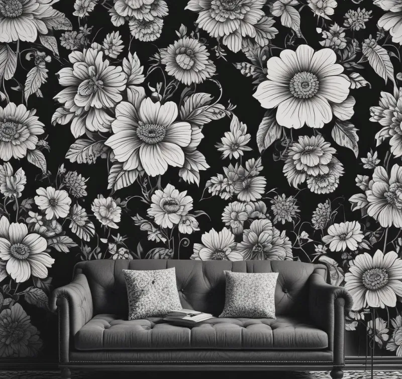 Bold Black Wallpaper Ideas for Transforming Your Interior Design