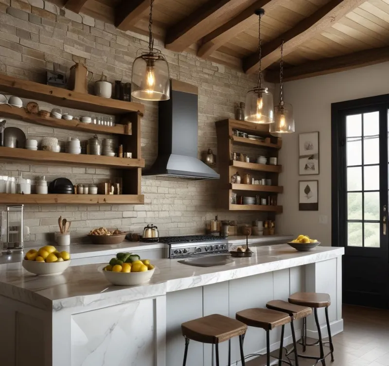Rustic Elegance Balances Rough and Refined
