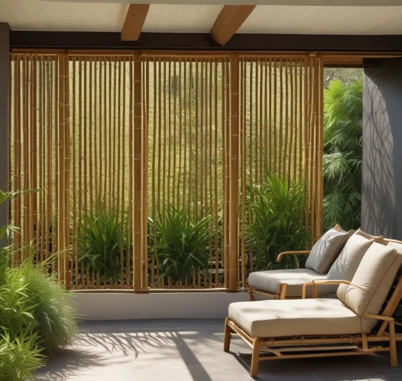Shield Your Space with Stylish Bamboo Screens