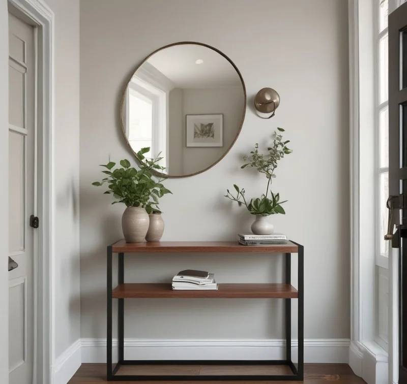 Simple Minimal Entrance Corner
