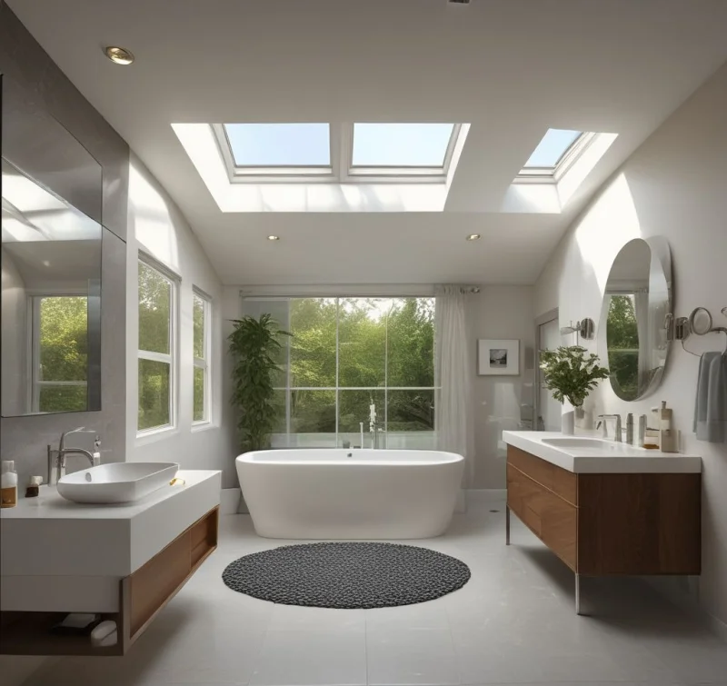 Skylight Features for Dramatic Natural Illumination
