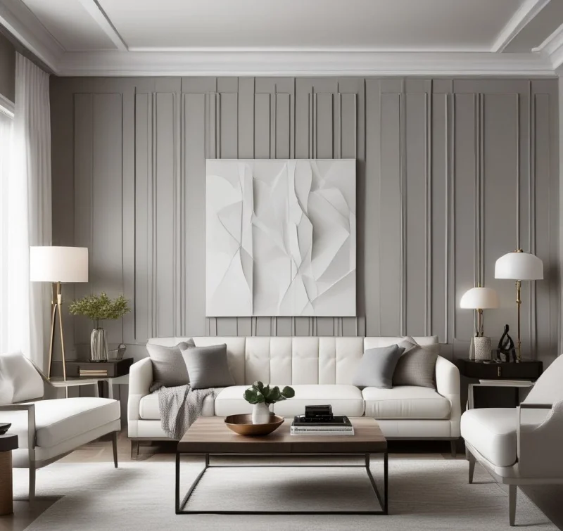 Sleek Contemporary Panel Design
