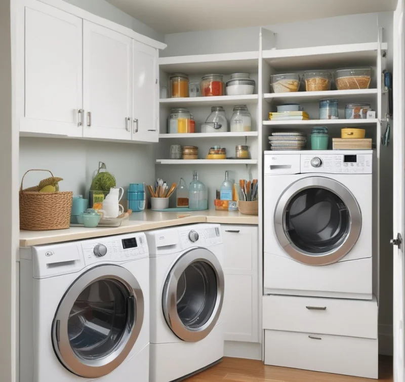 Smart Storage Solutions for Tiny Utility Spaces
