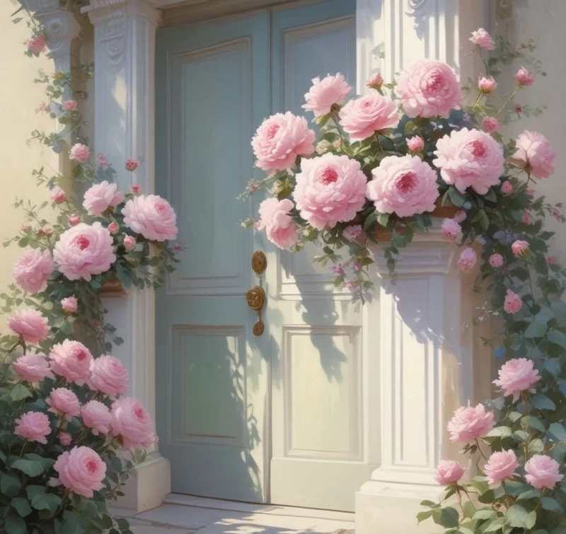 Soft Blooms and Gentle Hues: Crafting a Peaceful Sanctuary