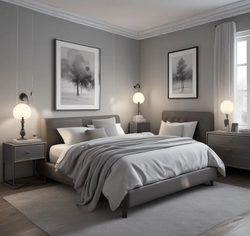 Soothe with Gentle Gray Color Schemes
