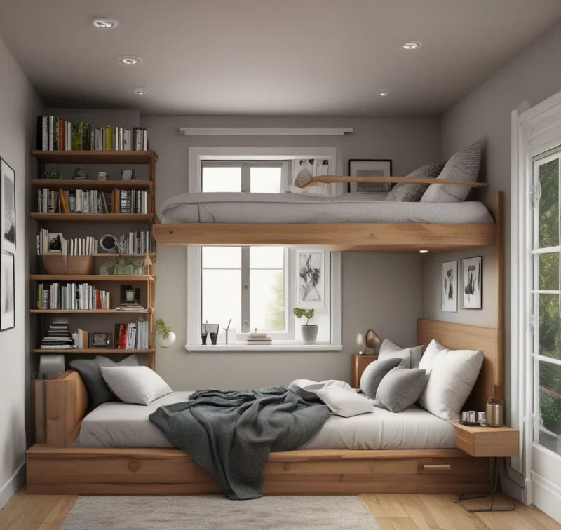 Space-Saving Fold-Away Bed Solutions
