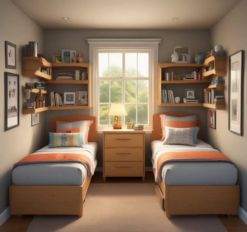 Space-Saving Twin Bed Arrangements That Work

