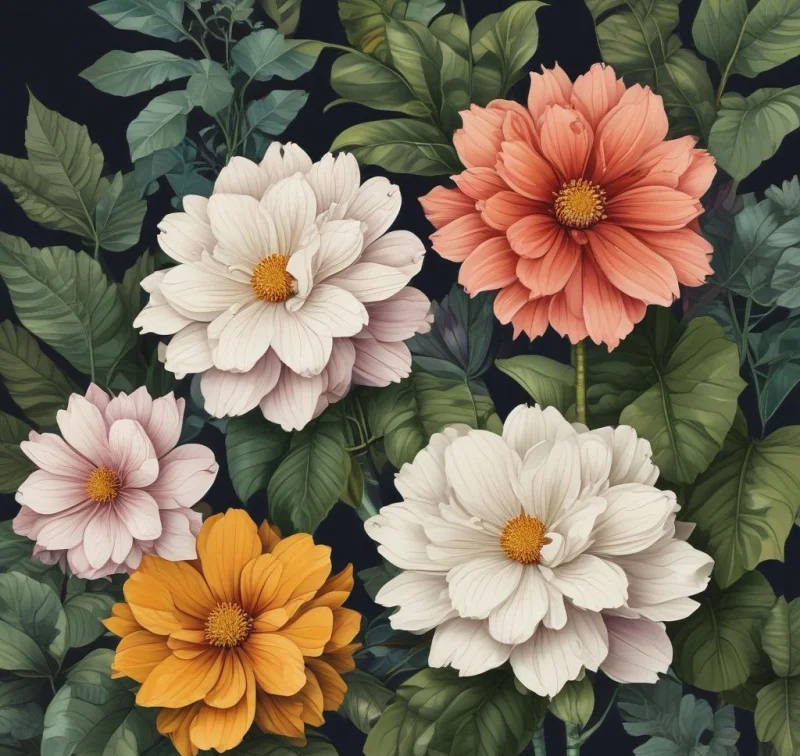 Statement Botanical Drama
