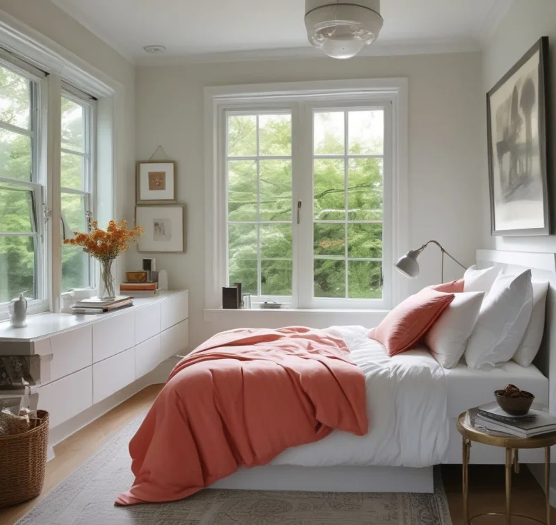 Strategic Mirror Placement for Instant Space Expansion

