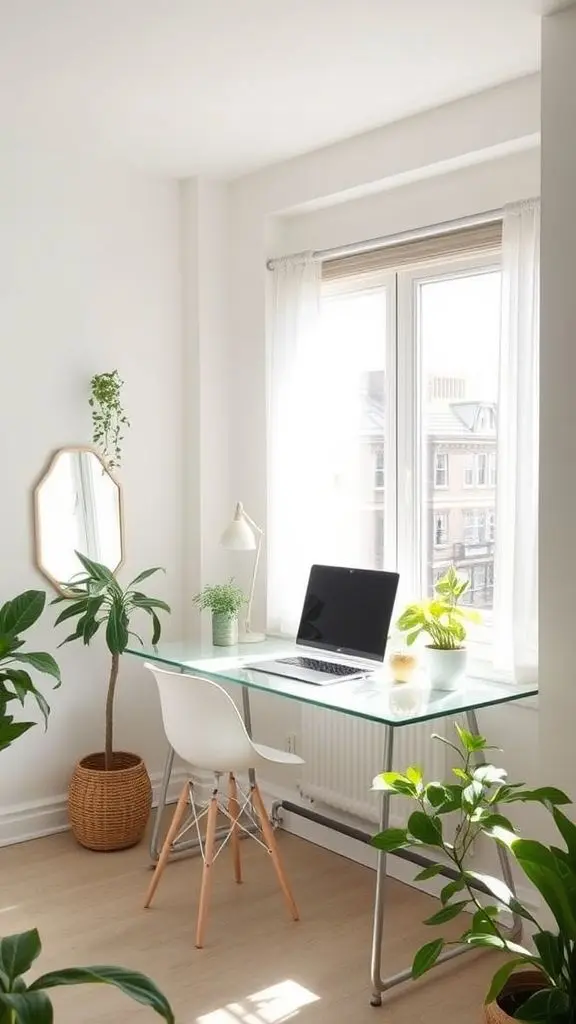 Sunlit Open Workspace
