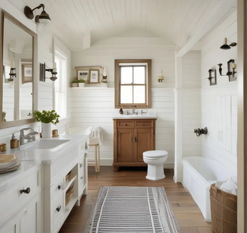 Transform with Classic Shiplap and Period Fixtures

