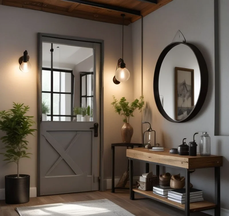 Urban Industrial Entrance Setup
