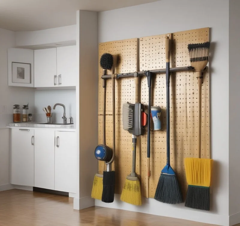 Vertical Wall Storage for Maximum Efficiency
