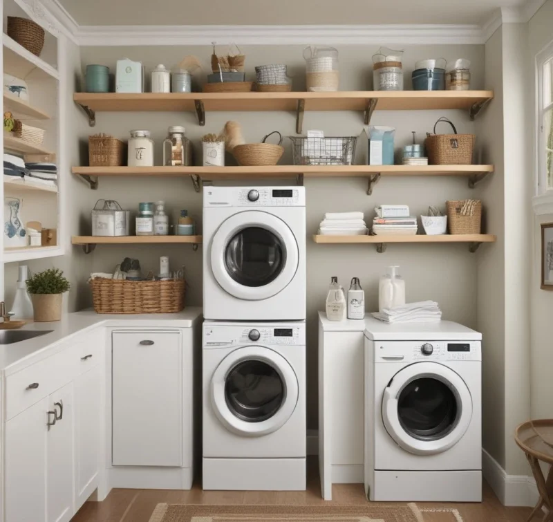 Wall-Mounted Shelving for Maximum Organization
