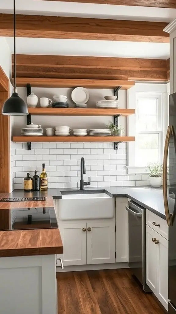 Blend Country Warmth with Contemporary Convenience
