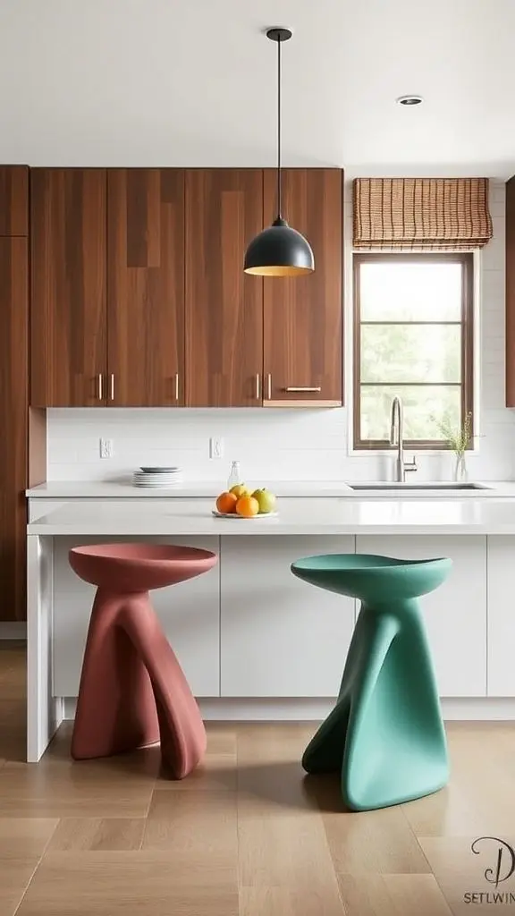 Eye-Catching Designer Stools With Artistic Shapes
