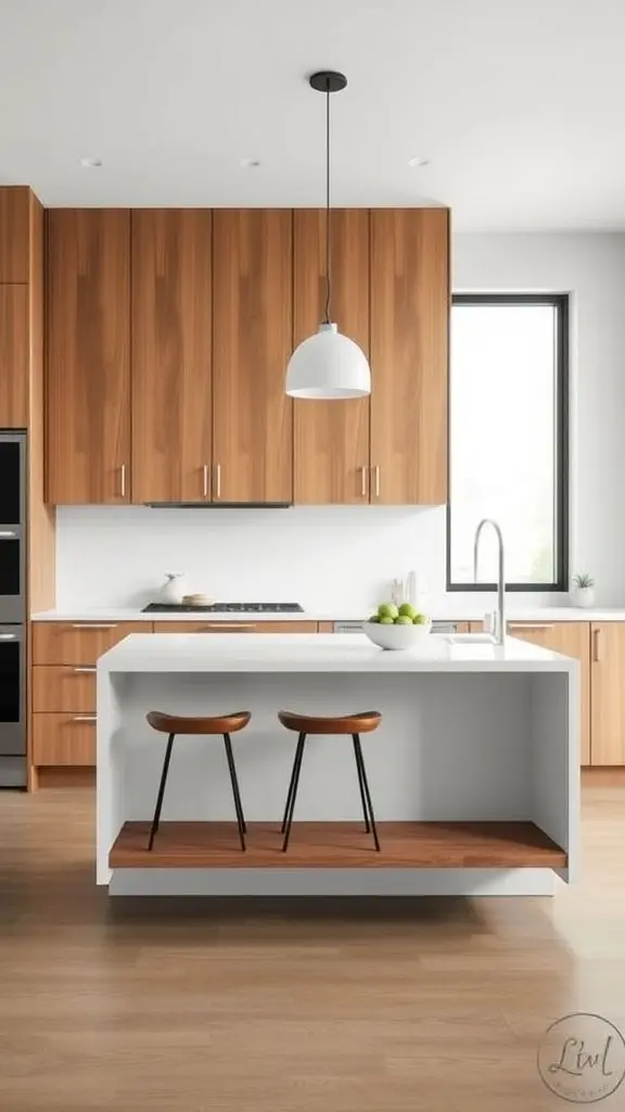 Space-Saving Floating Stool Designs
