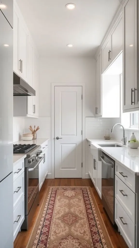 Streamlined Narrow Galley Design
