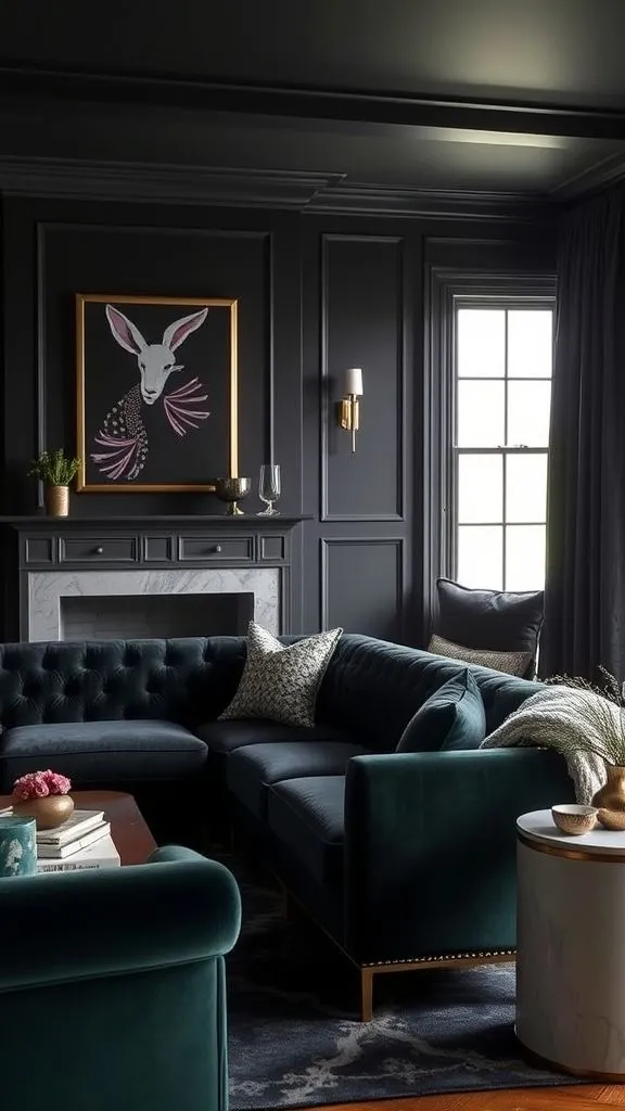 Creative Small Black Living Room Ideas That Make a Bold Statement