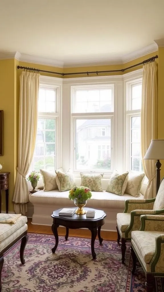 Timeless Elegance Traditional Design With a Bay Window
