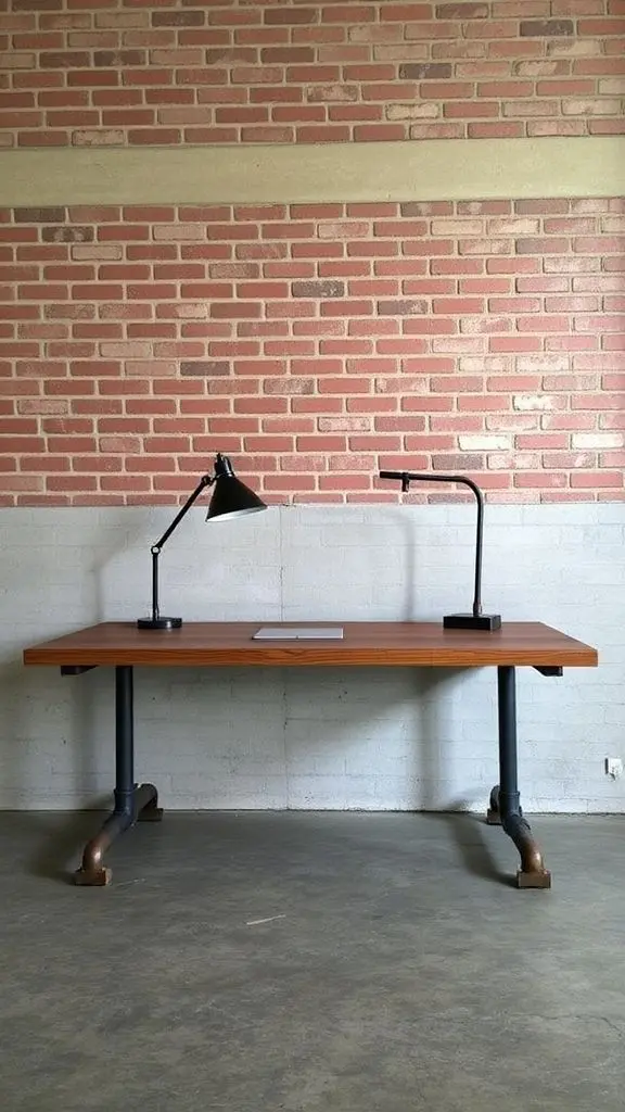 Tough Industrial Metal Desk
