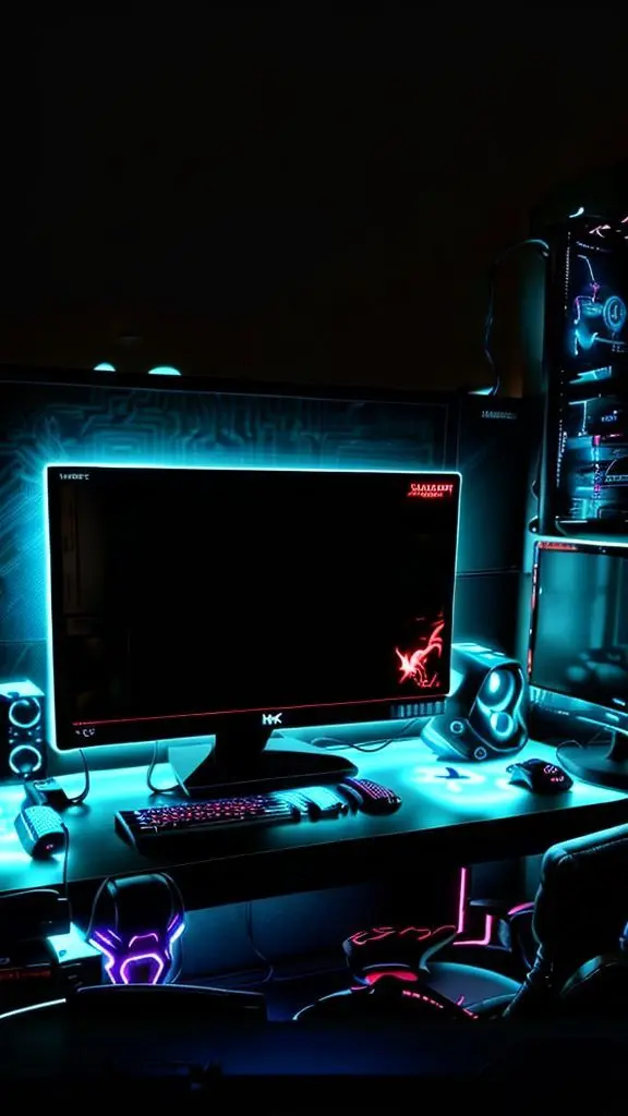Ultimate Gaming Station Desk 
