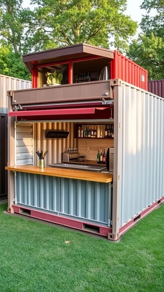Unique Shipping Container Bar Conversion
