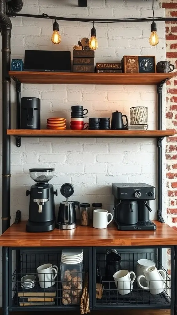 Urban Loft Coffee Counter
