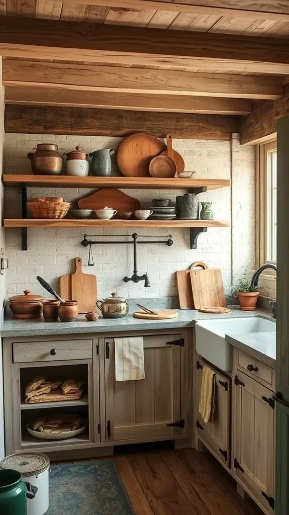 Weathered Wood and Vintage Finds
